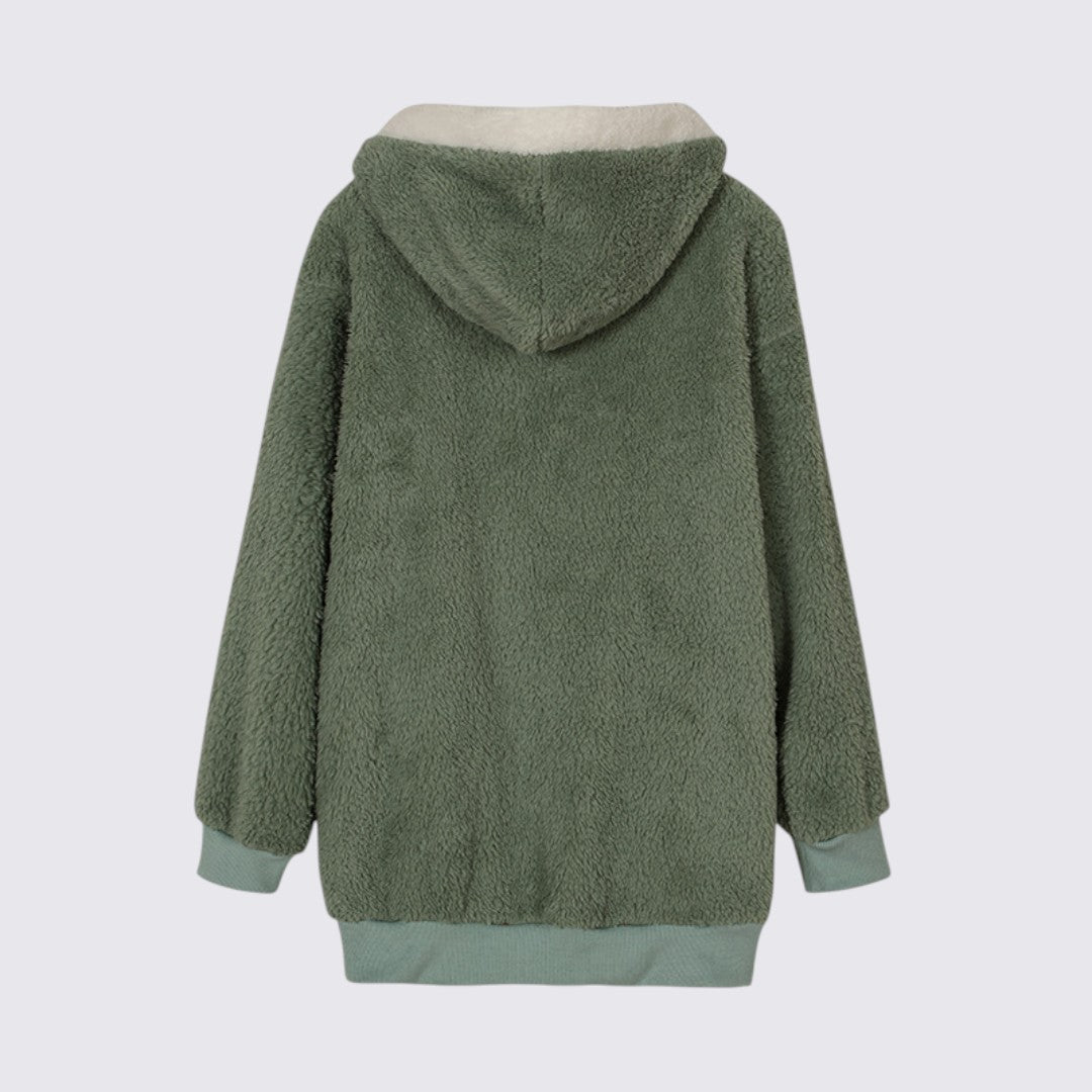 Hooded Zip-Up Jacket for Women - Image 9