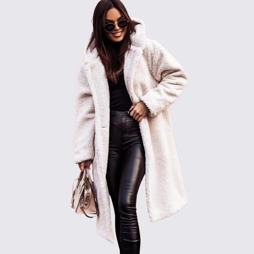 Hooded Teddy Coat for Women - Image 1