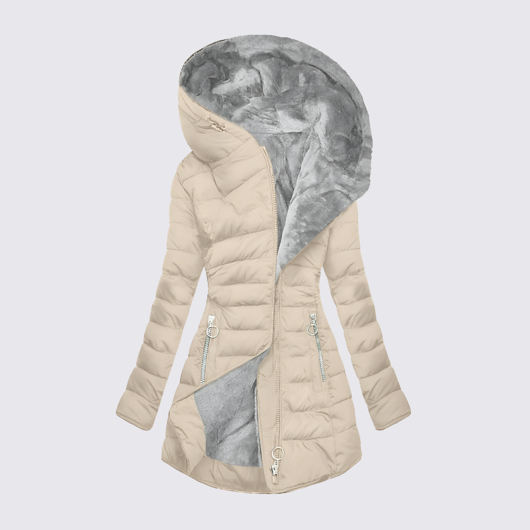 Hooded Puffer Jacket for Women - Image 4