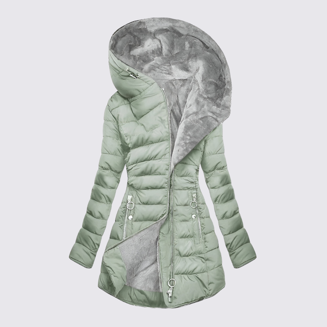 Hooded Puffer Jacket for Women - Image 5