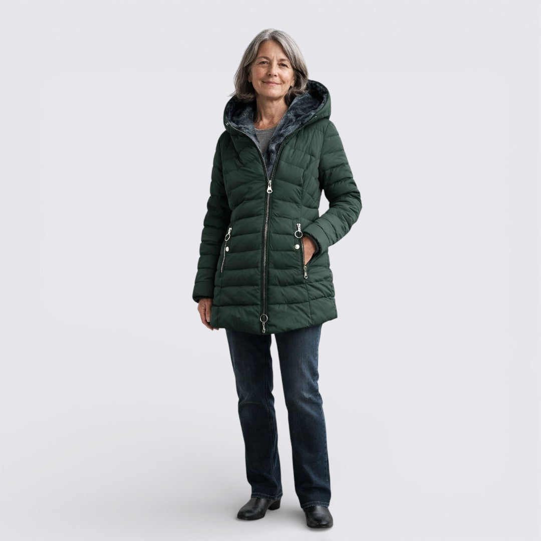 Hooded Puffer Jacket for Women - Image 6