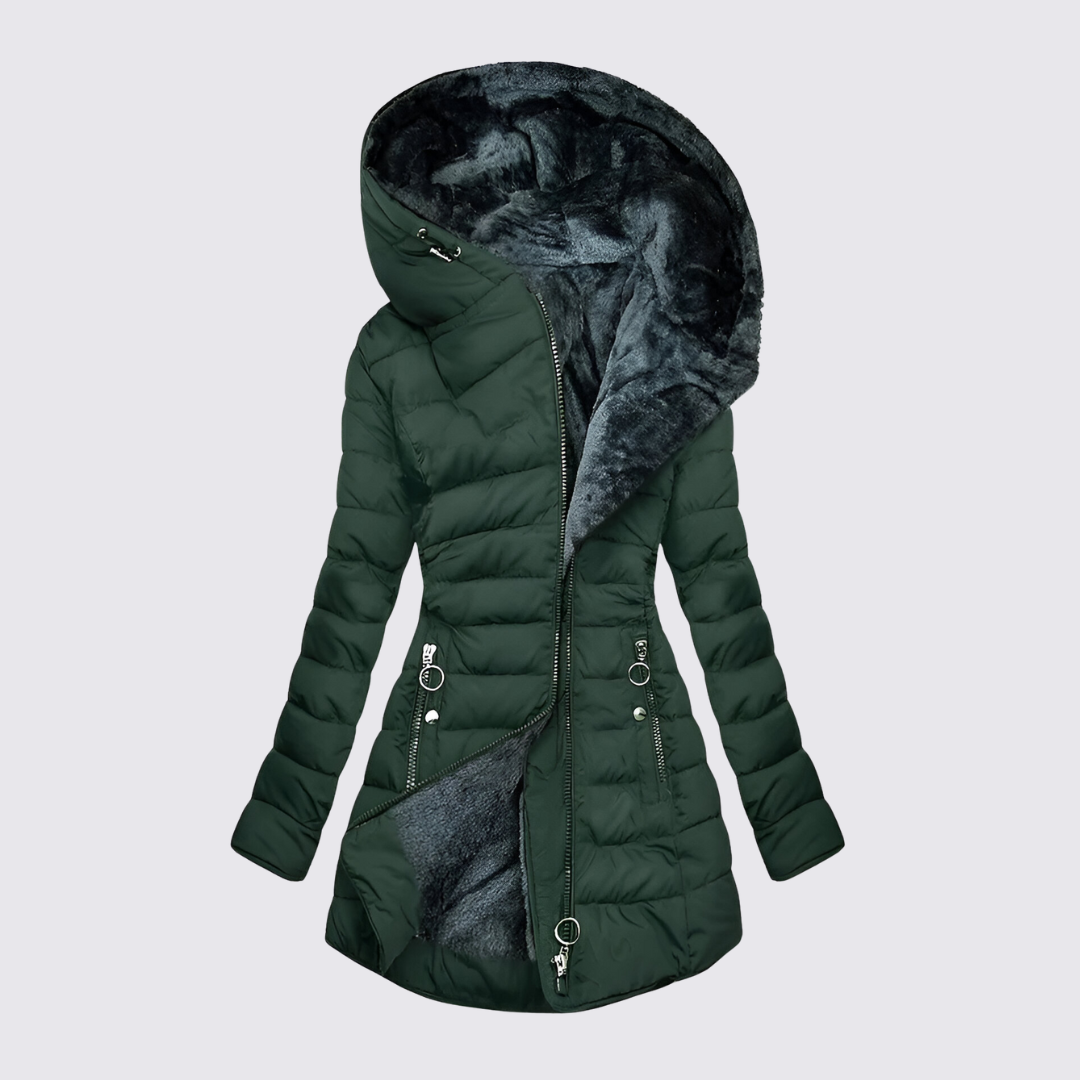 Hooded Puffer Jacket for Women - Image 7