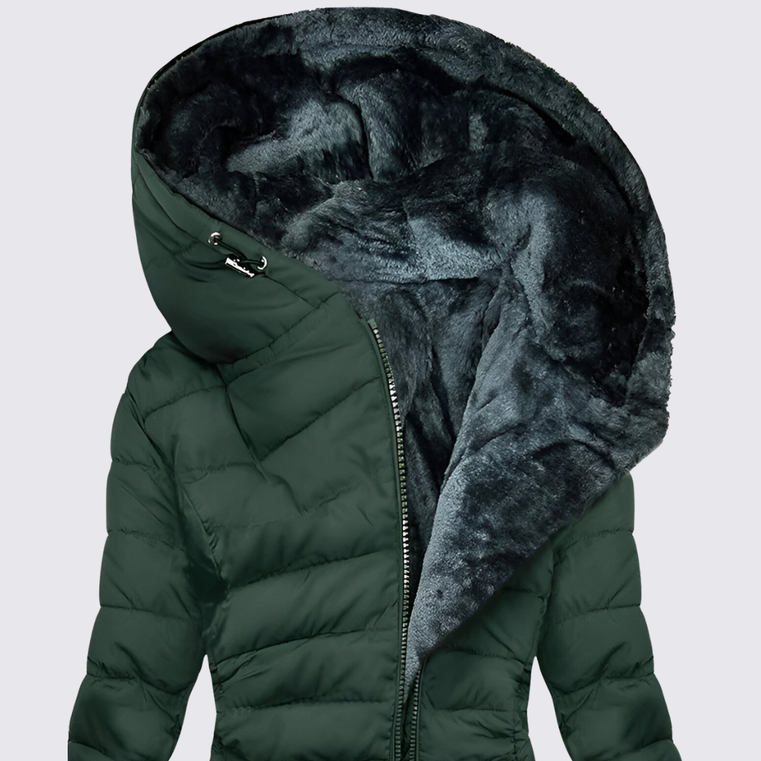 Hooded Puffer Jacket for Women - Image 8