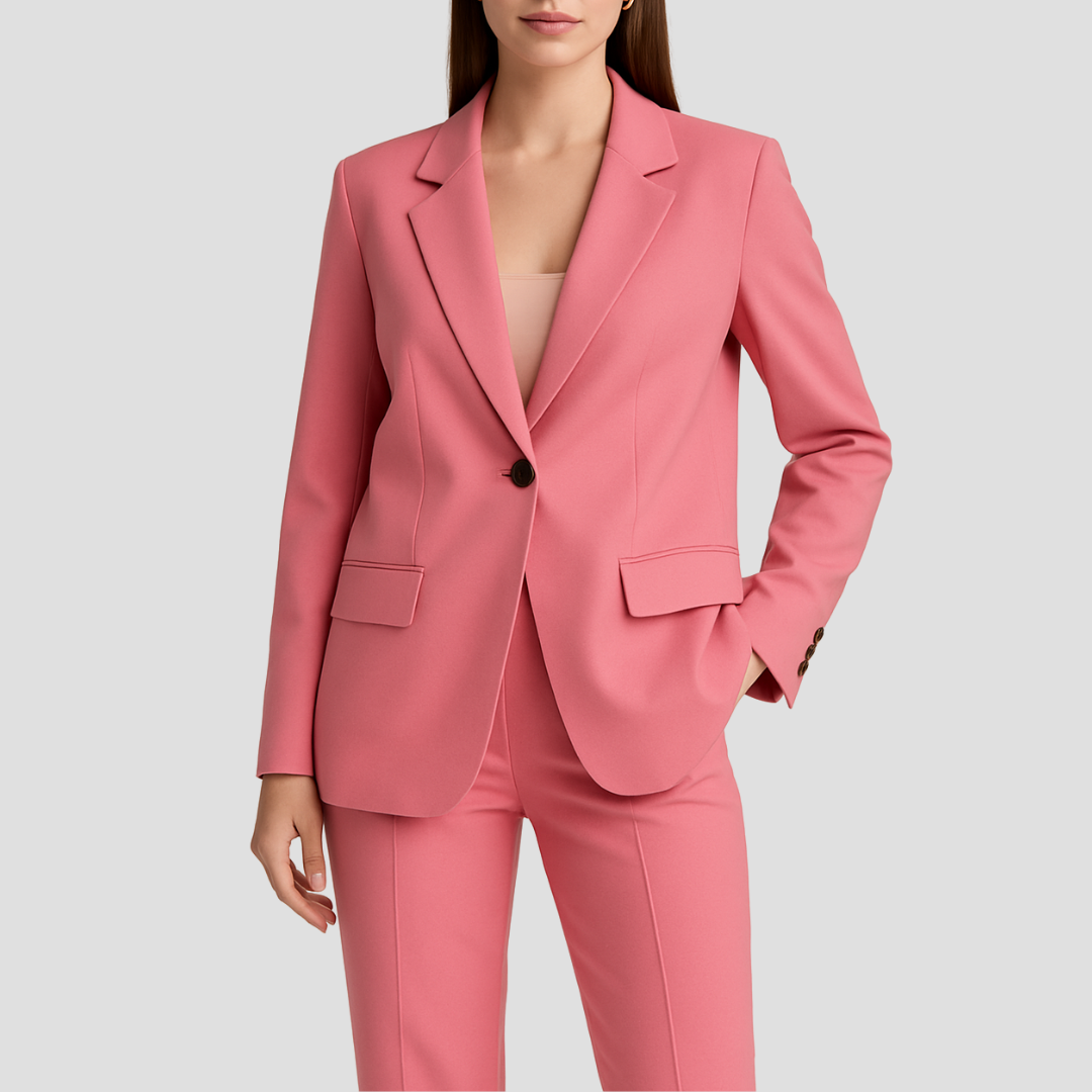 Notch Lapel Blazer for Women - Image 3