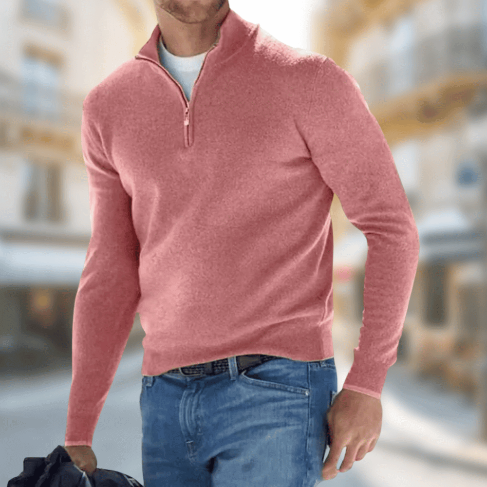 Theo - The comfortable and elegant sweater for the transition period