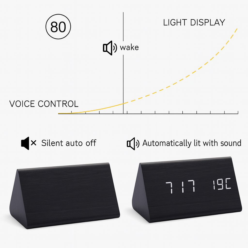 Digital alarm clock