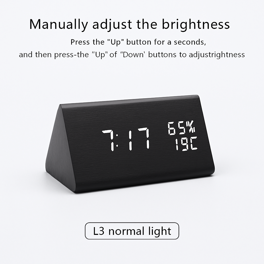 Digital alarm clock