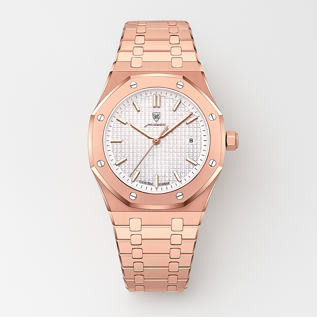 Watch Rose gold/white