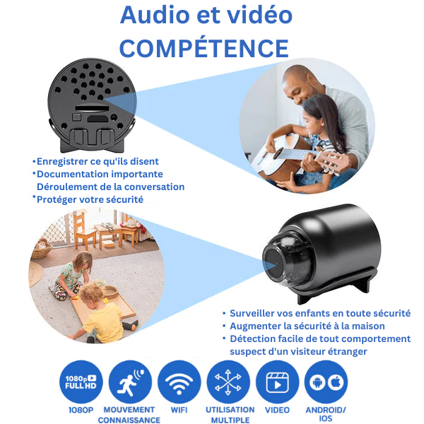 Minieye - Full HD-kamera til børnepasning