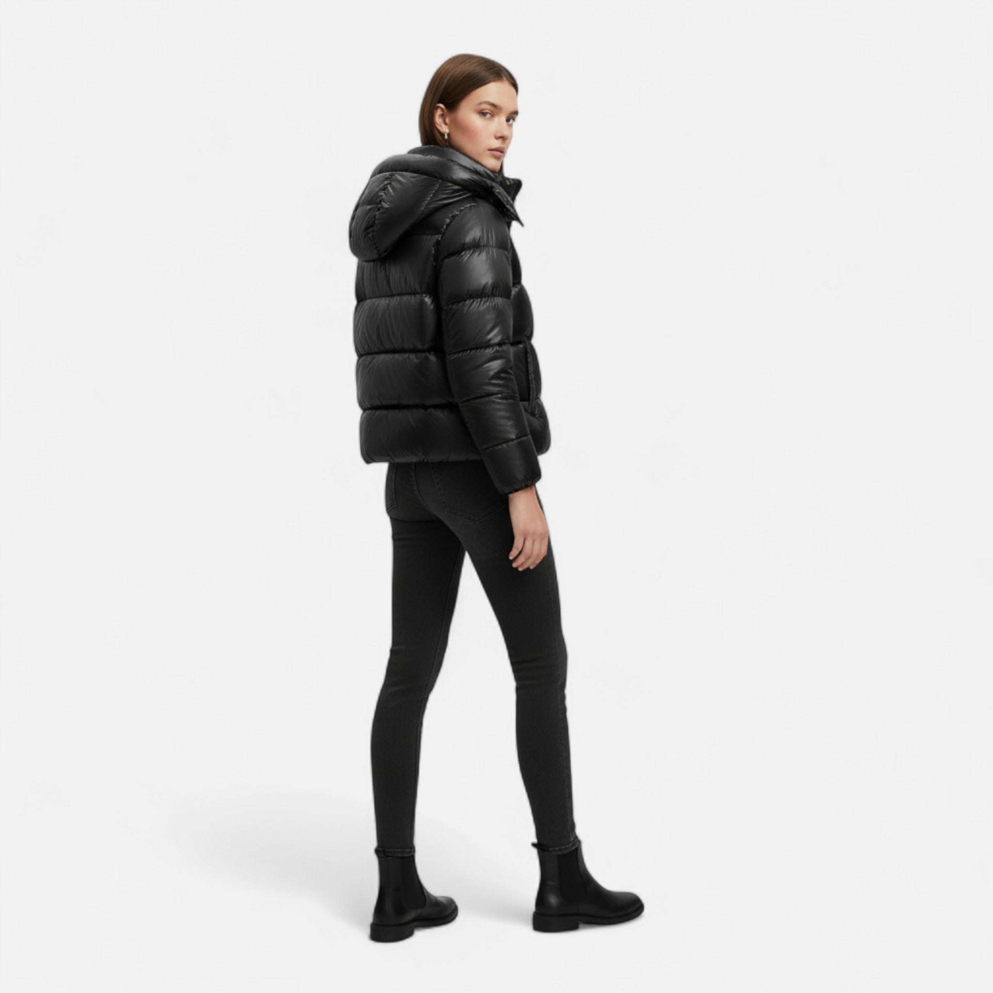 Women’s Slim Puffer Jacket Elegance