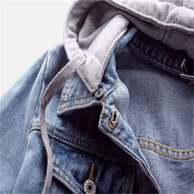 Anneke Denim women's jacket | Casual look for every day | Detachable hood