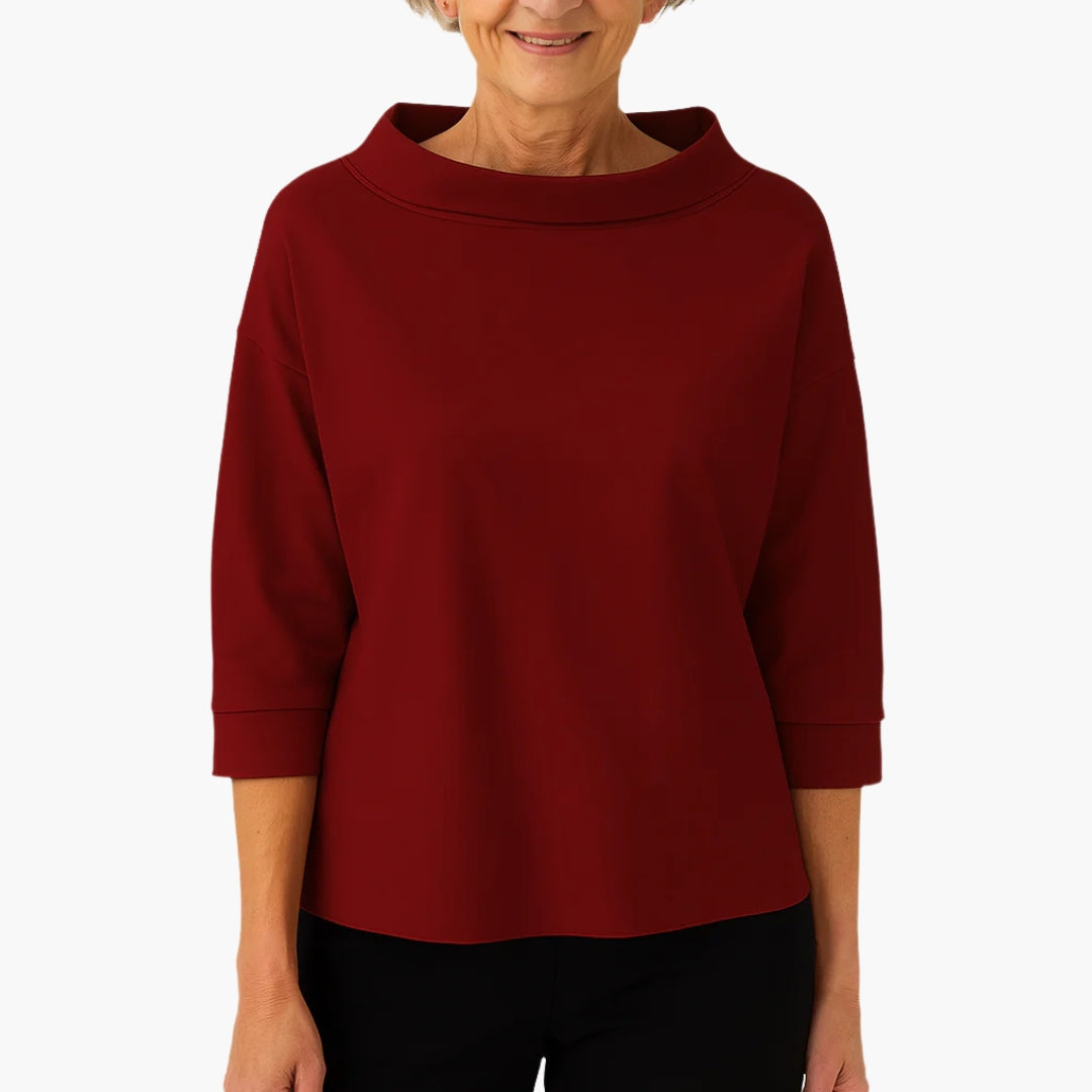 Boat Neck Top for Women - Image 7