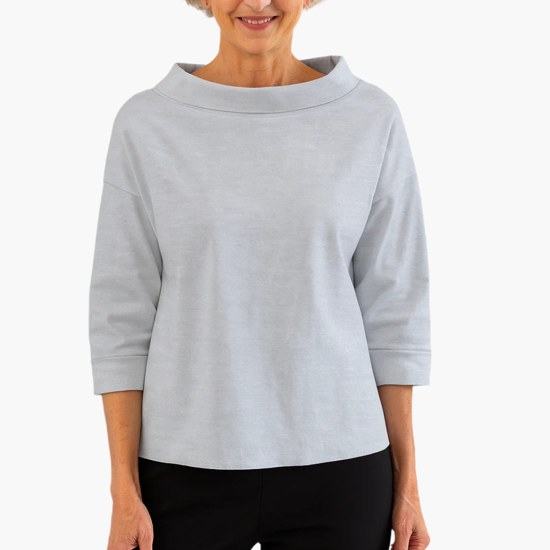 Boat Neck Top for Women - Image 5