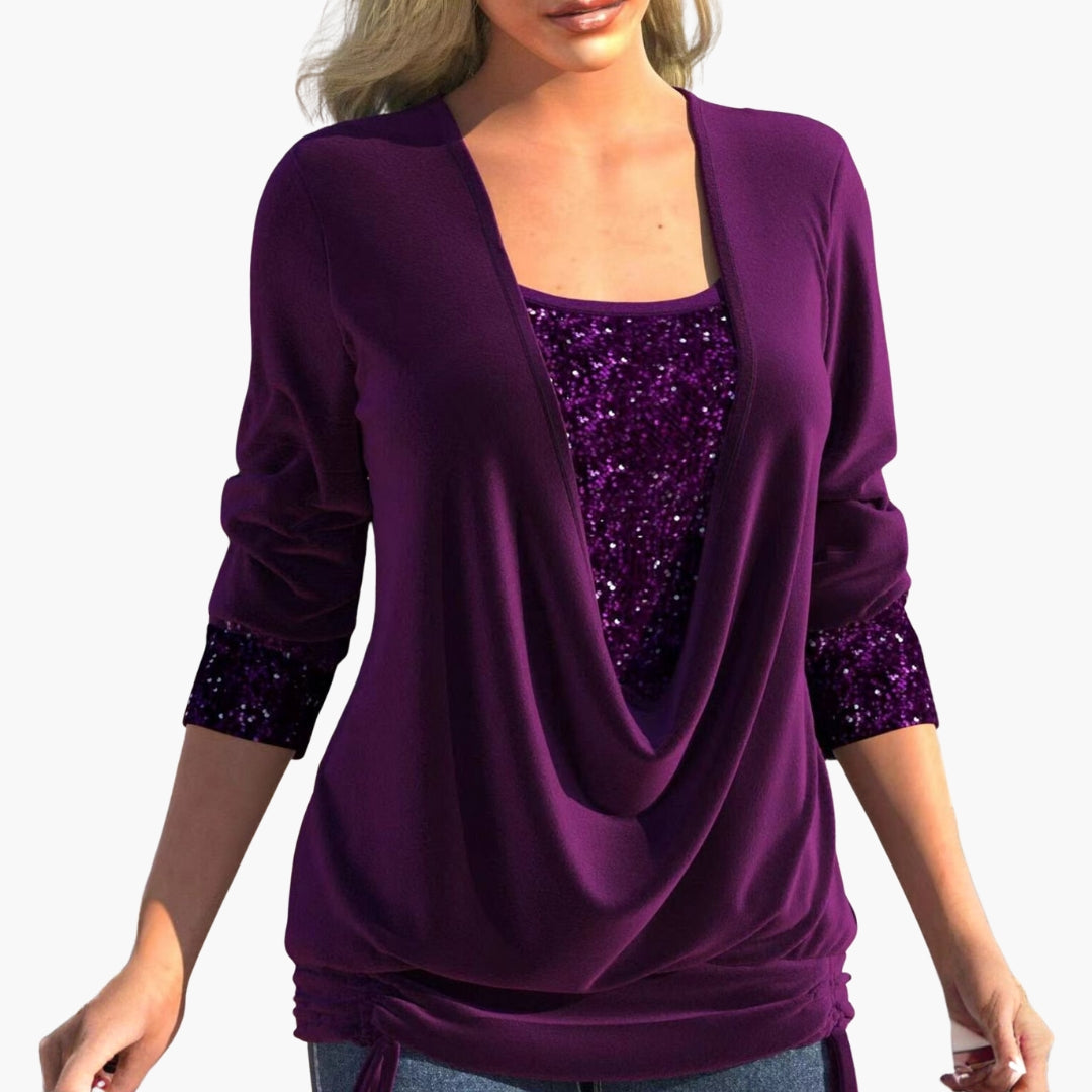 Long Sleeve Blouse for Women - Image 2
