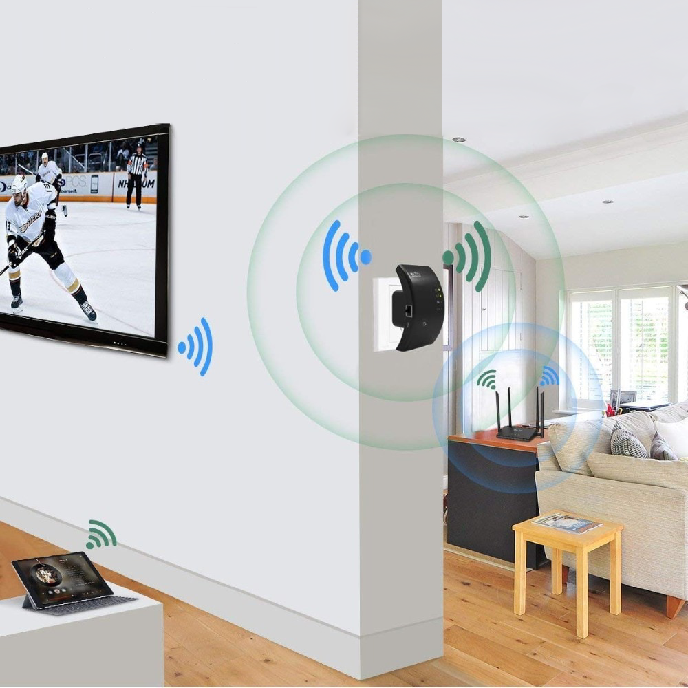 Wireless WIFI signal booster - Reliable internet amplification for home and office