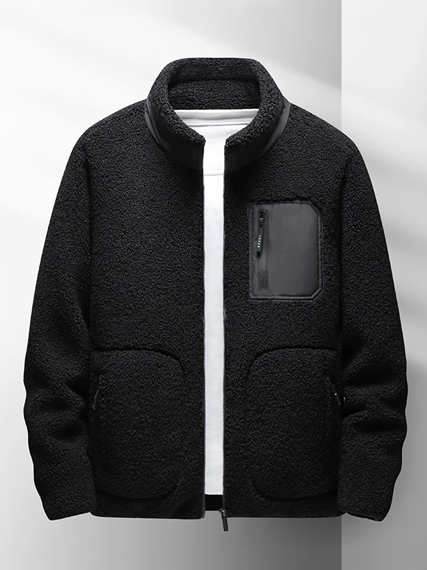 Full Zip Sweater Jacket for Men - Image 3