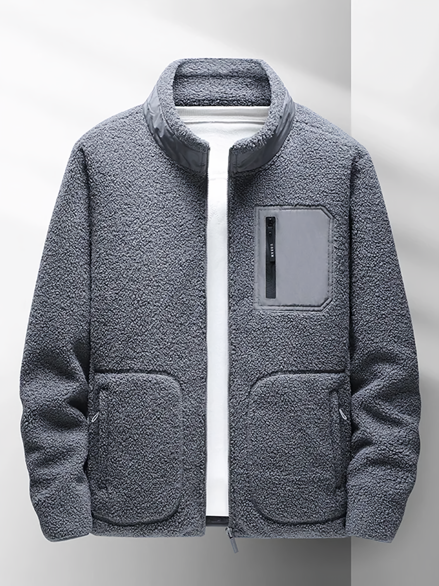 Full Zip Sweater Jacket for Men - Image 5