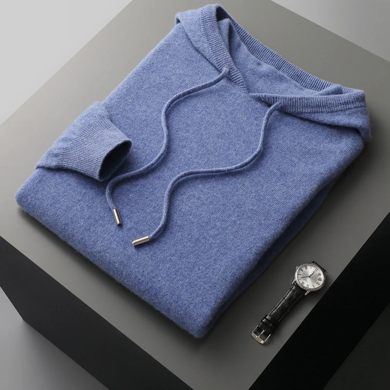 Long Sleeve Hoodie for Men - Image 11