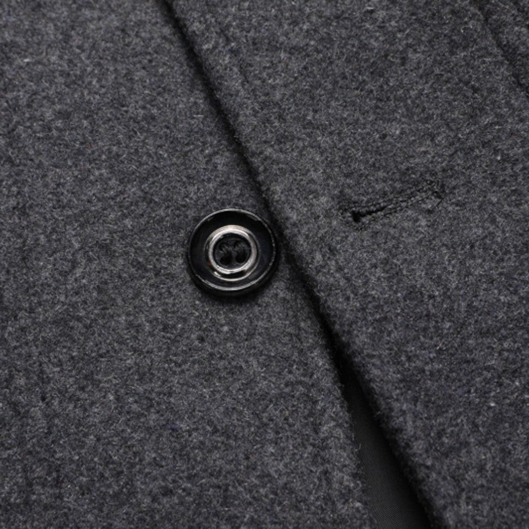 Double Breasted Pea Coat for Men - Image 14