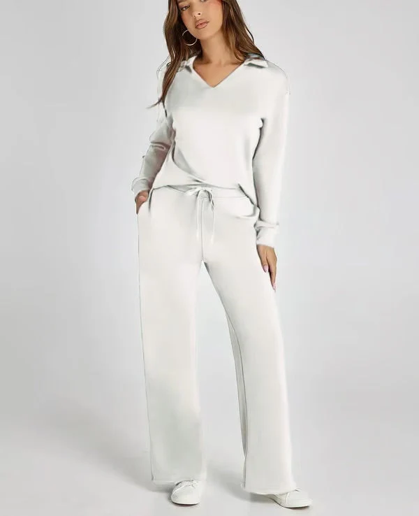 Romy - Two-Piece Lounge Set with Collar