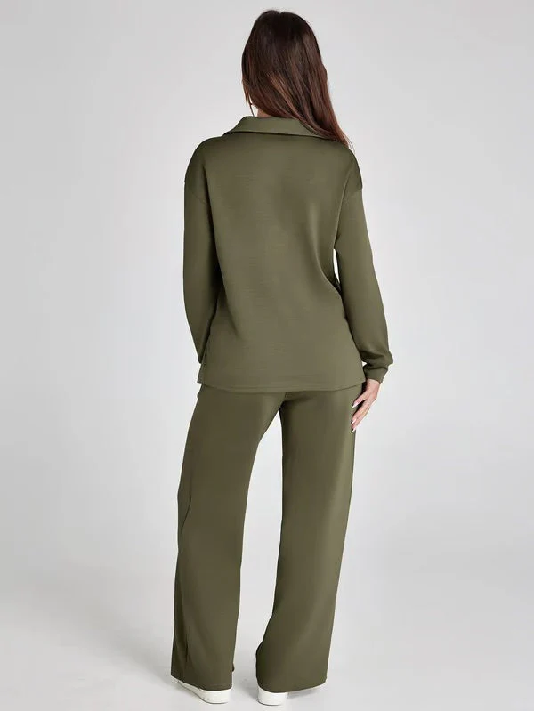 Romy - Two-Piece Lounge Set with Collar