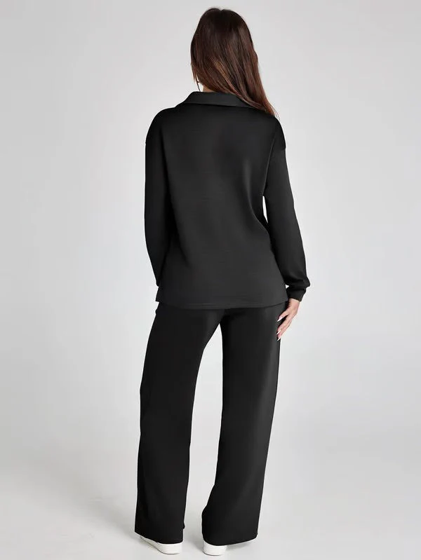 Romy - Two-Piece Lounge Set with Collar