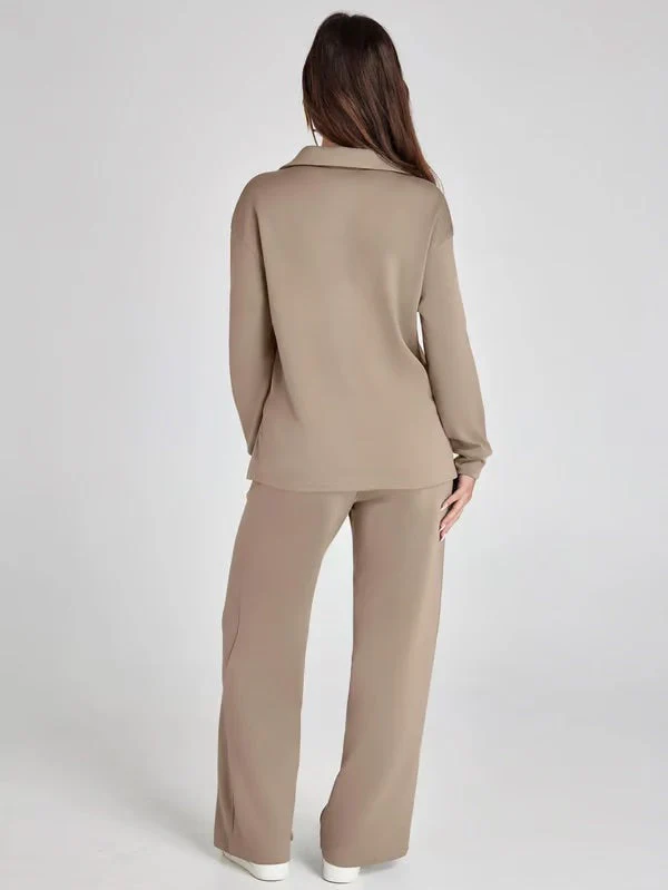 Romy - Two-Piece Lounge Set with Collar
