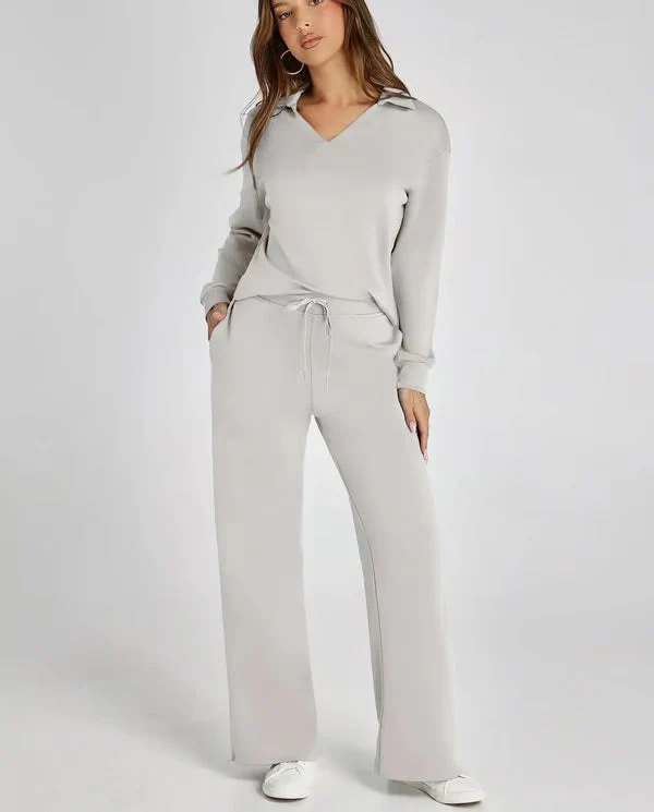 Romy - Two-Piece Lounge Set with Collar
