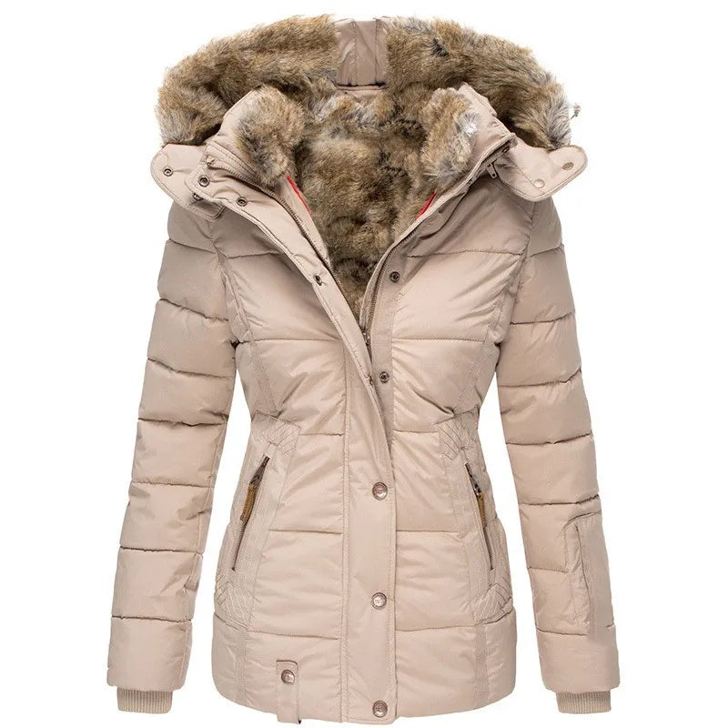 Hooded Puffer Jacket for Women - Image 5