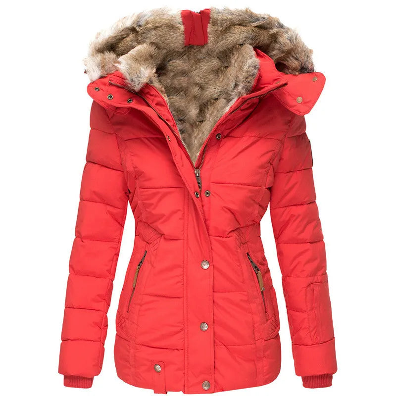 Hooded Puffer Jacket for Women - Image 6