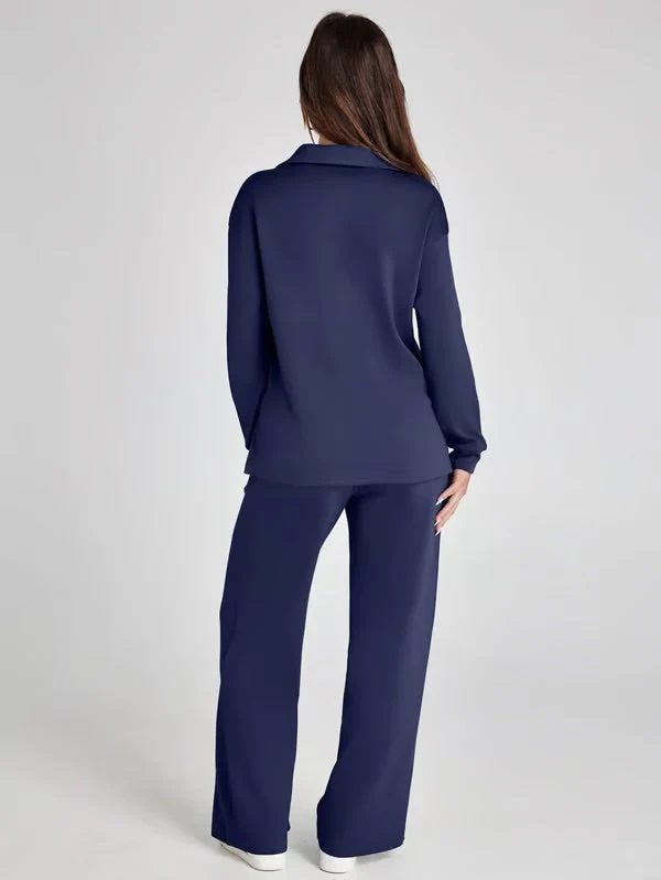 Romy - Two-Piece Lounge Set with Collar