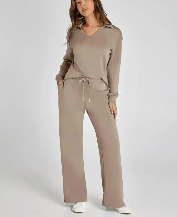 Romy - Two-Piece Lounge Set with Collar