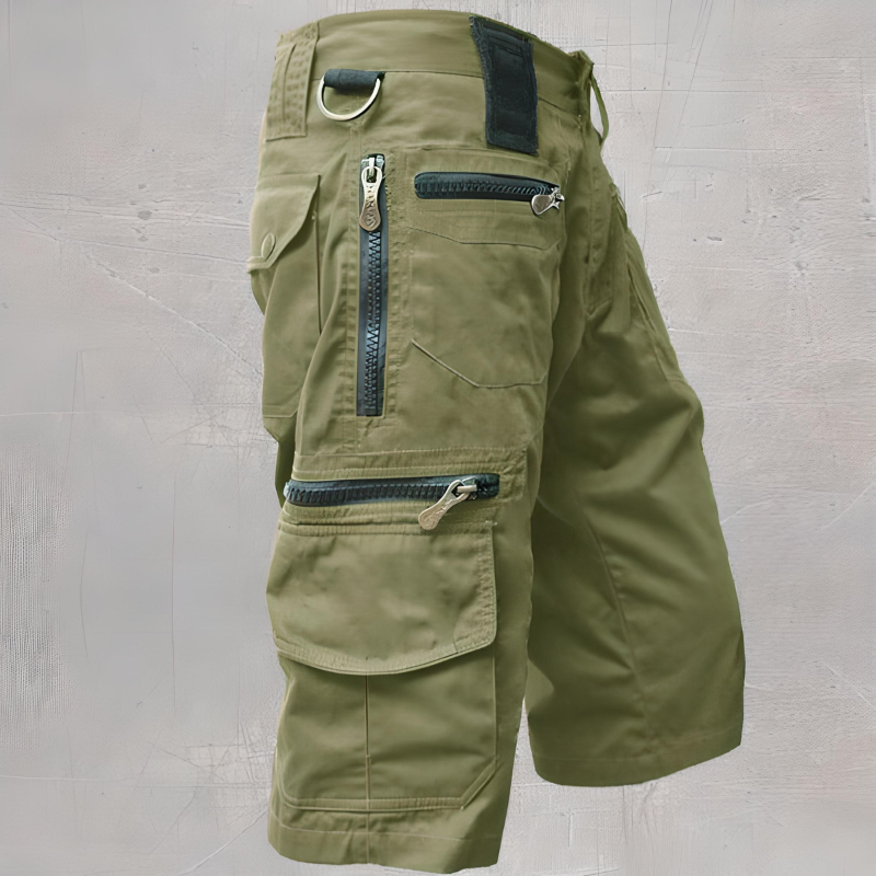 Durable men's tactical shorts - ideal for outdoor activities and hiking
