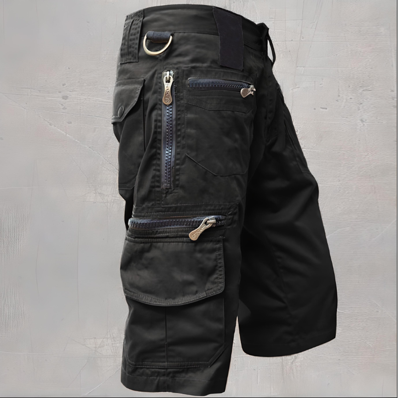 Durable men's tactical shorts - ideal for outdoor activities and hiking