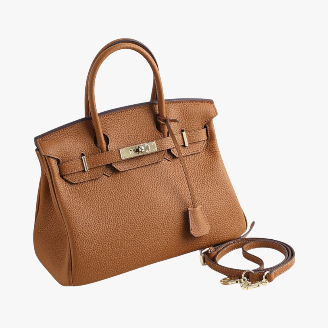 Leather designer bag for women
