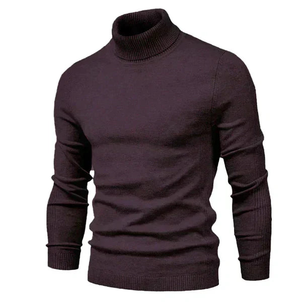 Slim Fit Turtleneck Sweater for Men - Image 5