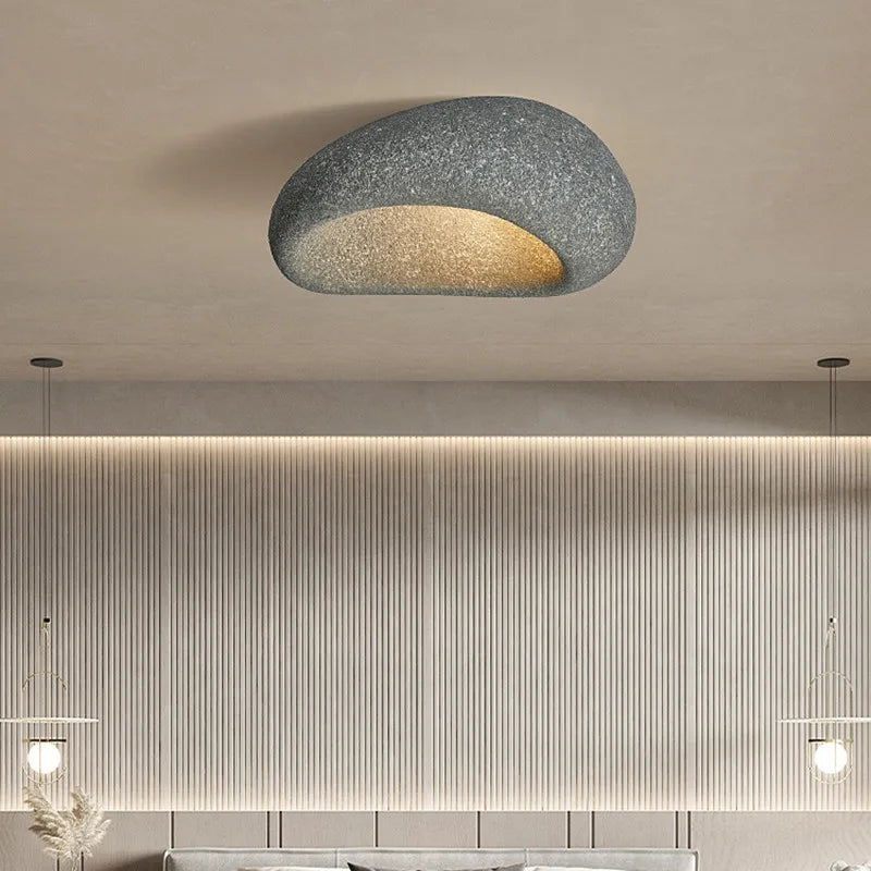 Loftslampe Rustik Wabi Sabi-stil LED-lampe