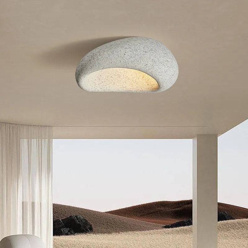 Loftslampe Rustik Wabi Sabi-stil LED-lampe