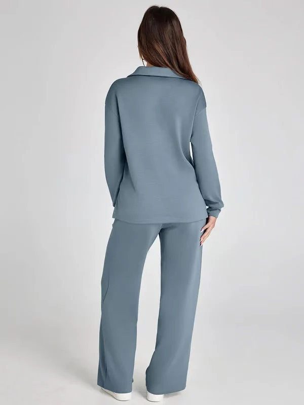 Romy - Two-Piece Lounge Set with Collar