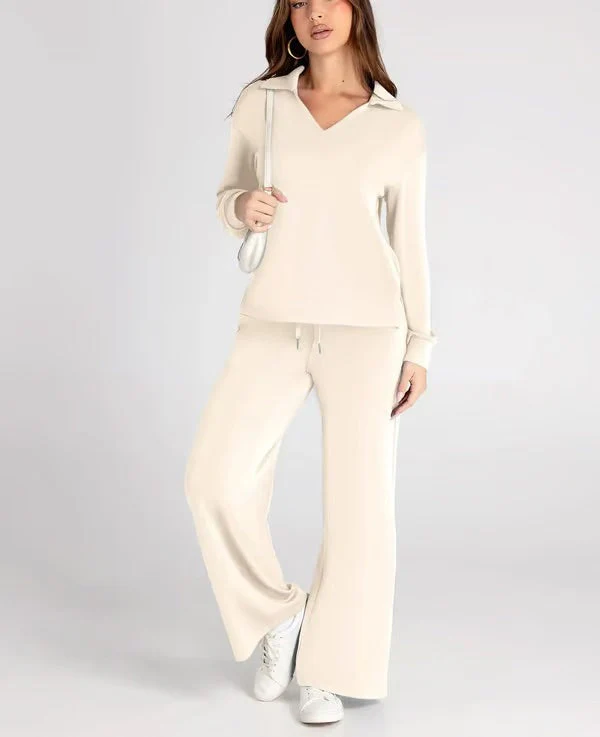 Romy - Two-Piece Lounge Set with Collar