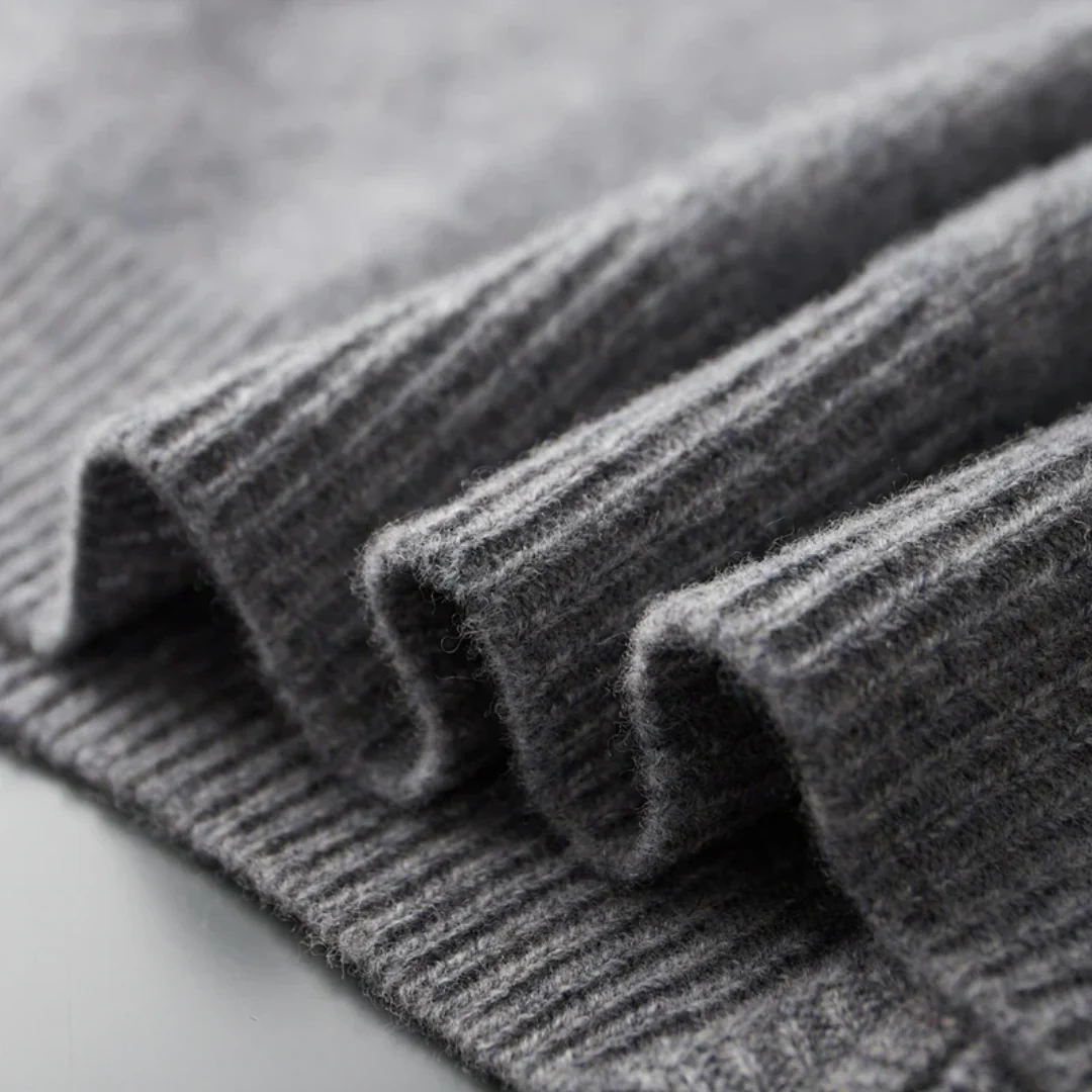 Merino - Men's wool vest with zipper