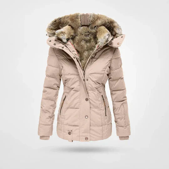 Hooded Quilted Puffer Jacket for Women - Image 5