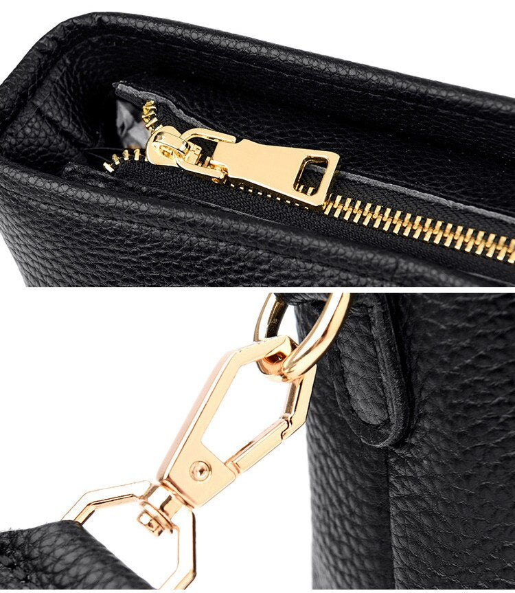 Small shoulder bag for women with wide guitar strap