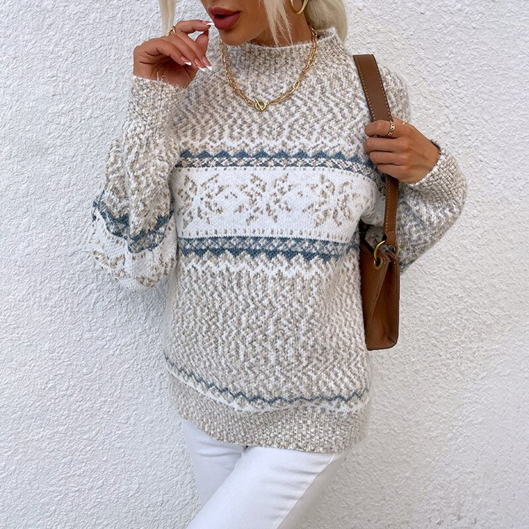 Fair Isle Crewneck Sweater for Women - Image 4