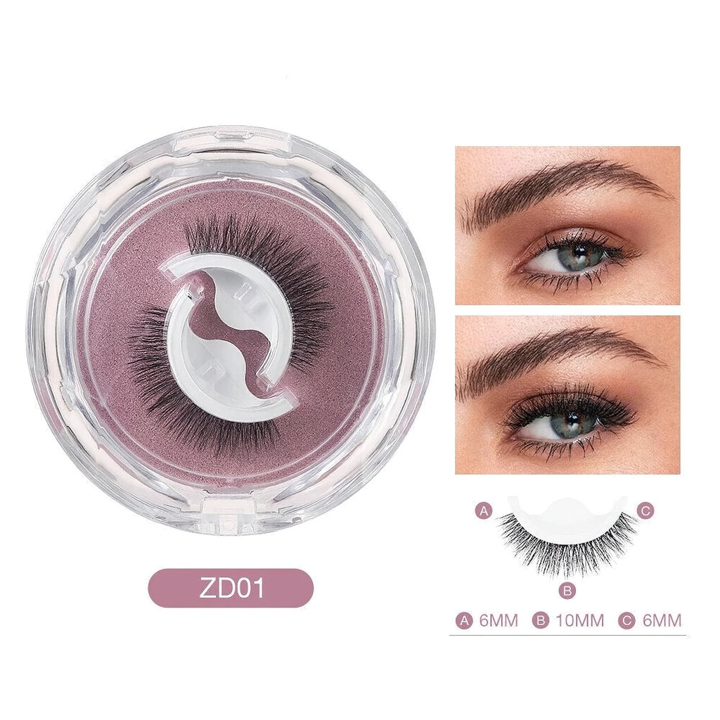 Self-adhesive eyelashes