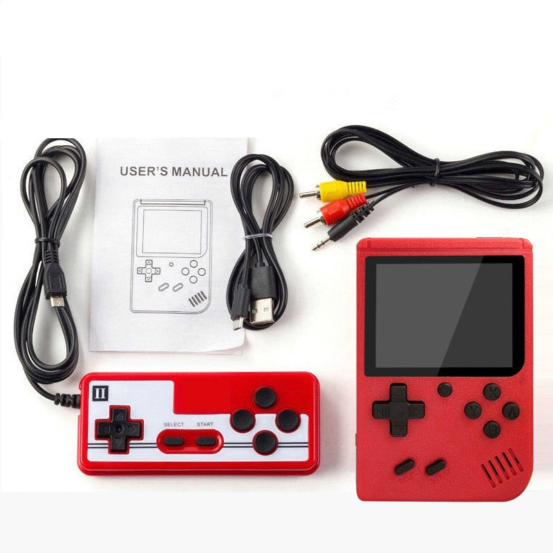 Consolă de jocuri retro portabilă cu 400 de jocuri