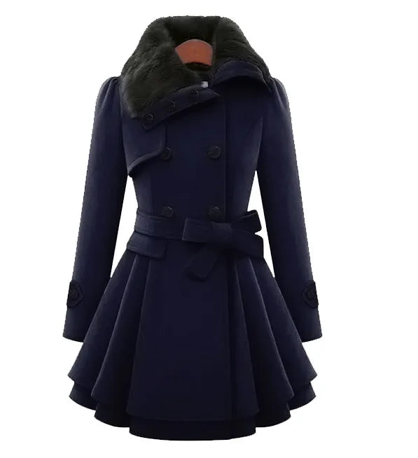 Emily - Women's trench coat with slim fit | Stylish coat