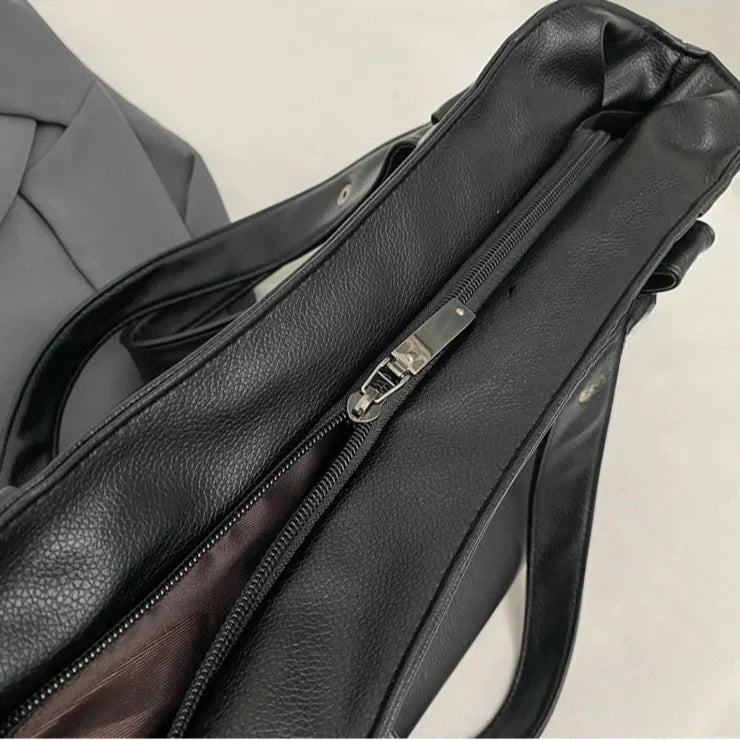 Lunelle - Large soft leather bag