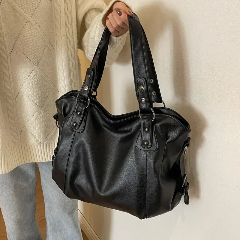 Lunelle - Large soft leather bag