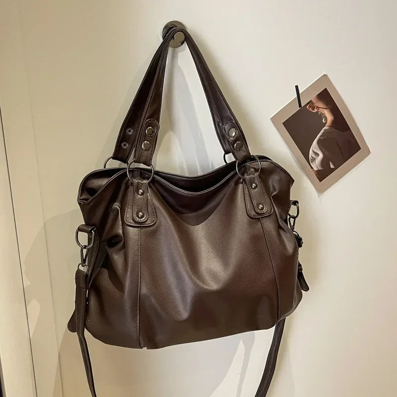 Lunelle - Large soft leather bag